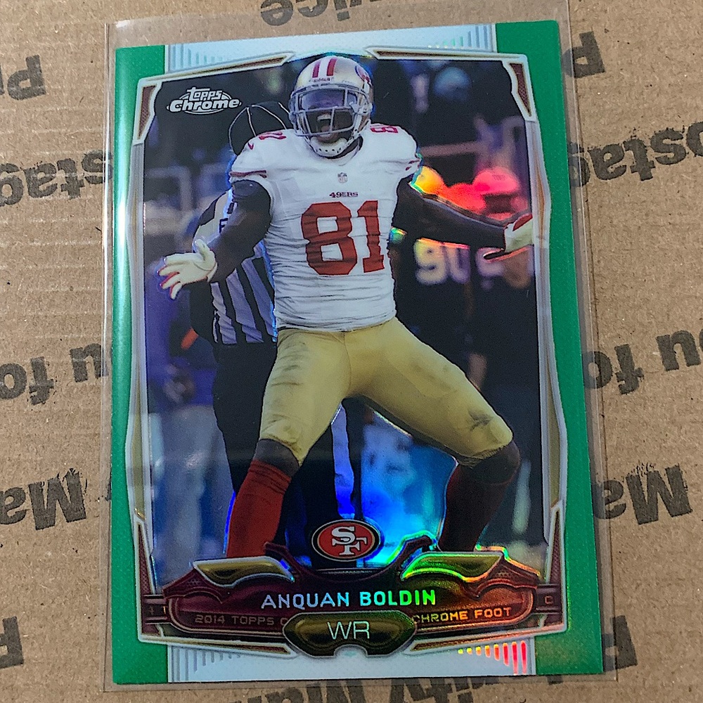 Anquan Boldin β14 Topps Chrome Card